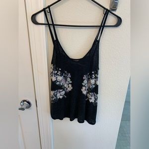 Kimchi Blue. Floral crop top. Small. Like new.